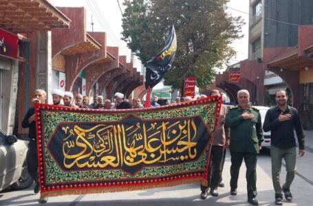 مراسم شهادت امام حسن عسکری در آمل