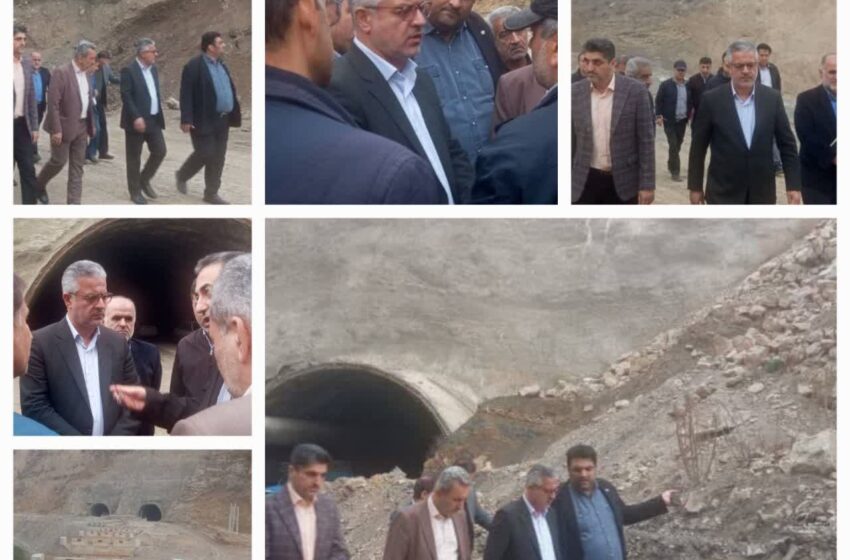  بازدید دادستان آمل از جاده جایگزین و دستور قضایی برای لغو مجوز دو معدن