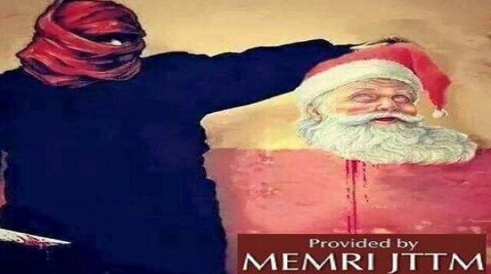  سر بریده بابانوئل پیام جدید داعش برای سال ۲۰۲۲
